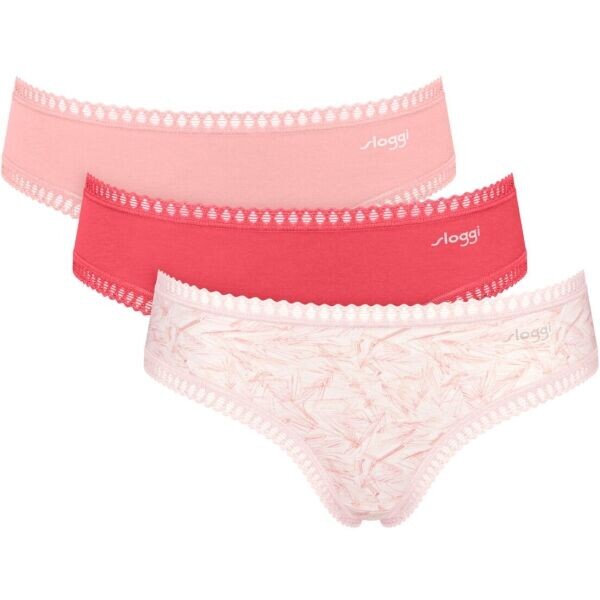 SLOGGI GO CRUSH HIPSTER C3P Dámské kalhotky, bílá, velikost