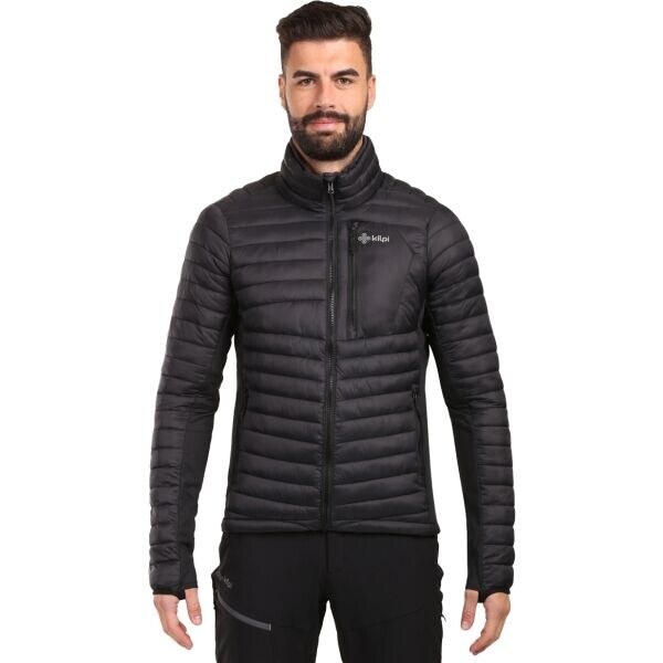 KILPI ACTIS Pánská zateplená bunda, černá, velikost