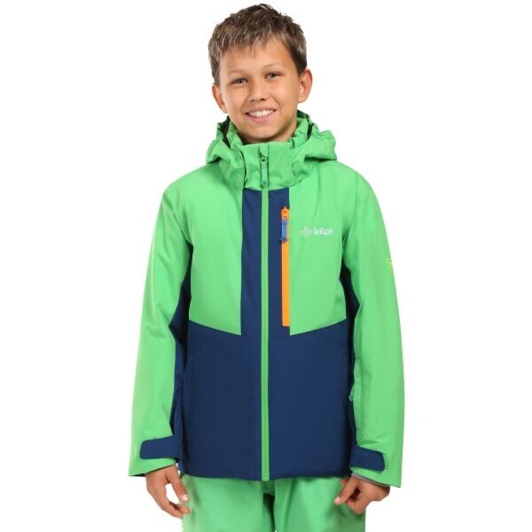 KILPI DENVER Chlapecká lyžařská bunda, tmavě modrá, velikost