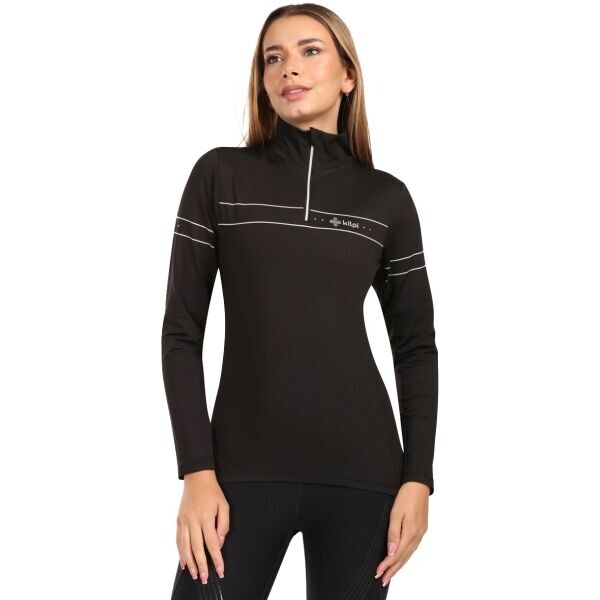 KILPI LEEMA Dámské termo triko s dlouhým rukávem, černá, velikost