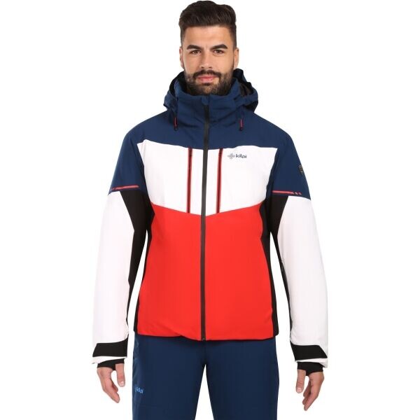 KILPI TONNSI Pánská lyžařská bunda, červená, velikost