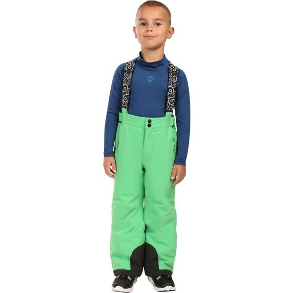 KILPI MIMAS Dětské lyžařské kalhoty, světle zelená, velikost
