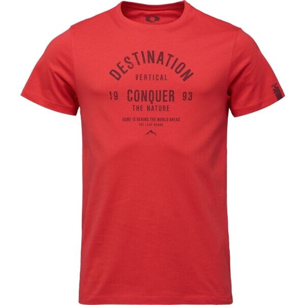 LOAP BOLTEK Pánské tričko, červená, velikost