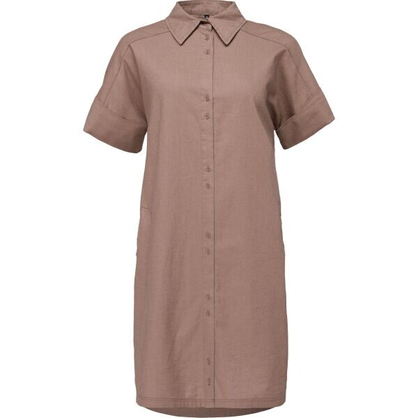 LOAP NURI Dámské šaty, hnědá, velikost