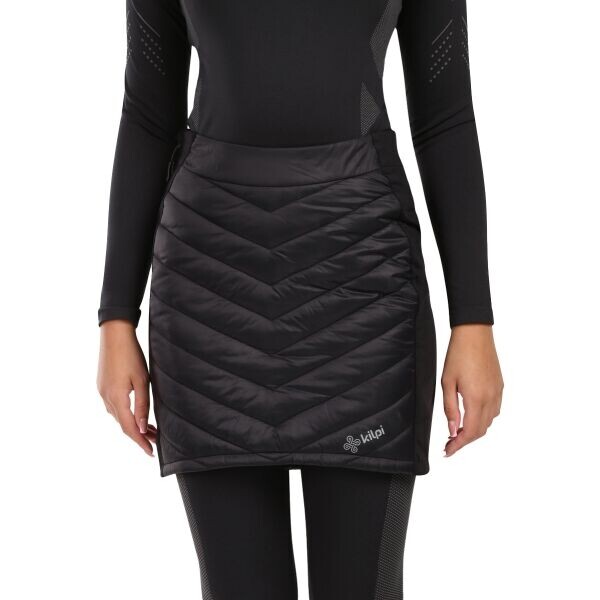 KILPI TANY Dámská zateplená sukně, černá, velikost