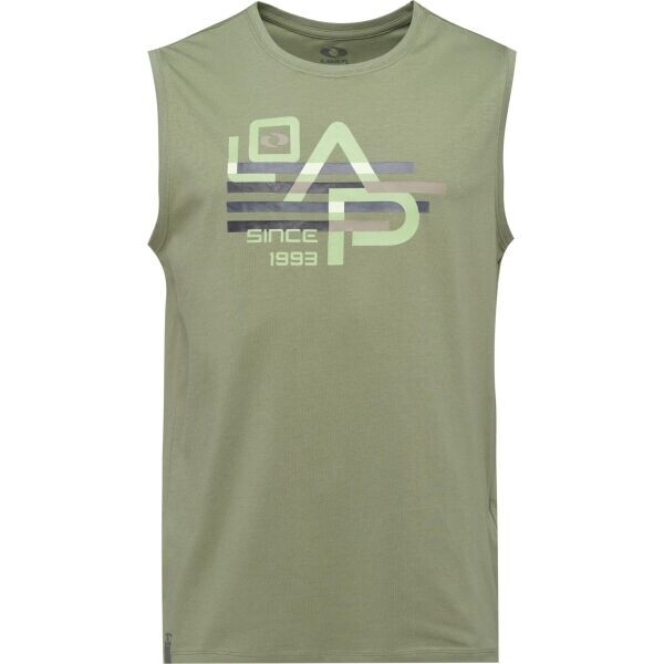 LOAP ALZEK Pánské tílko, khaki, velikost