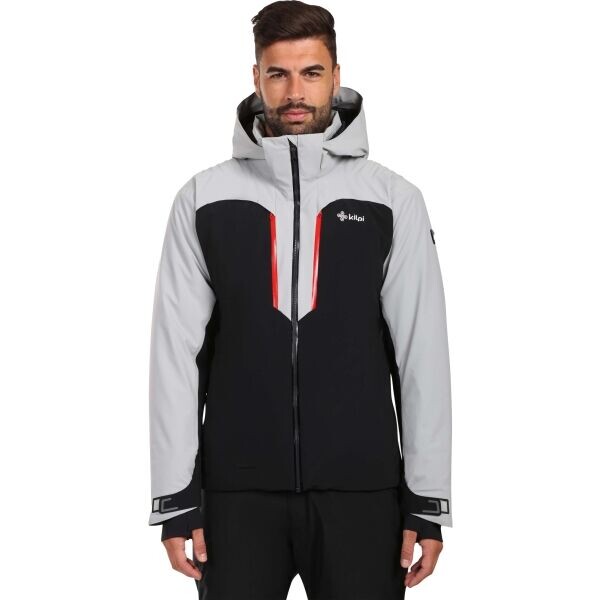KILPI HYDER Pánská lyžařská bunda, černá, velikost