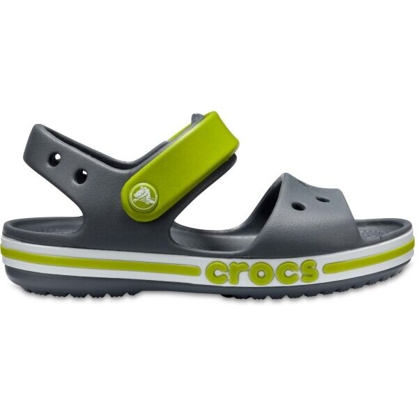 Crocs BAYABAND SANDAL K Dětské sandály, šedá, velikost 28/29