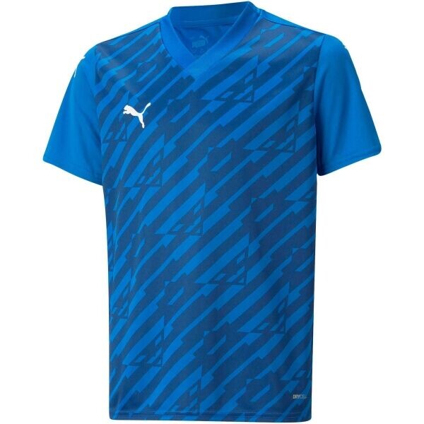 Puma TEAMULTIMATE JERSEY JR Dětský fotbalový dres, modrá, velikost