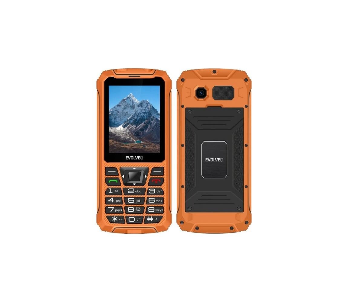 Evolveo - StrongPhone Z6, vodotěsný Dual SIM telefon, oranžový SGP-Z6-OR