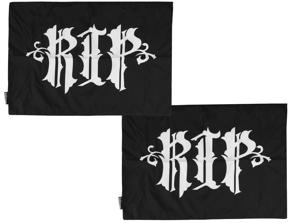 povlaky na polštáře KILLSTAR - Rip - Black/White