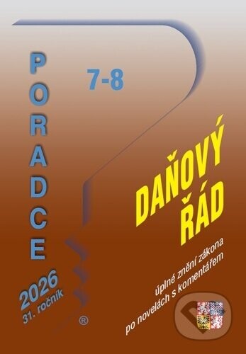 Poradce 7-8/2026 – Daňový řád - Poradce s.r.o.