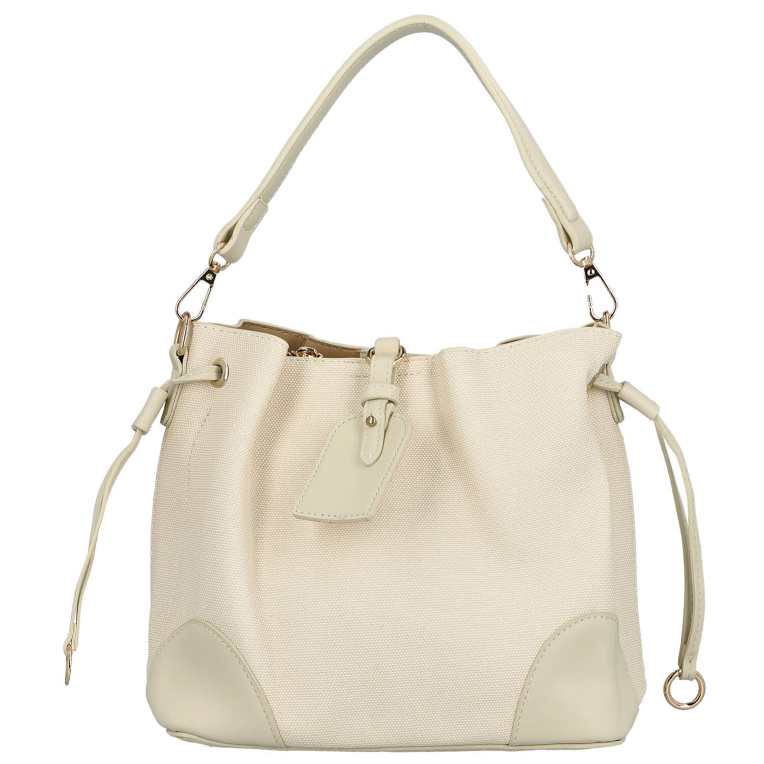 Dámská kabelka na rameno krémová - Firenze Lamisia krémová