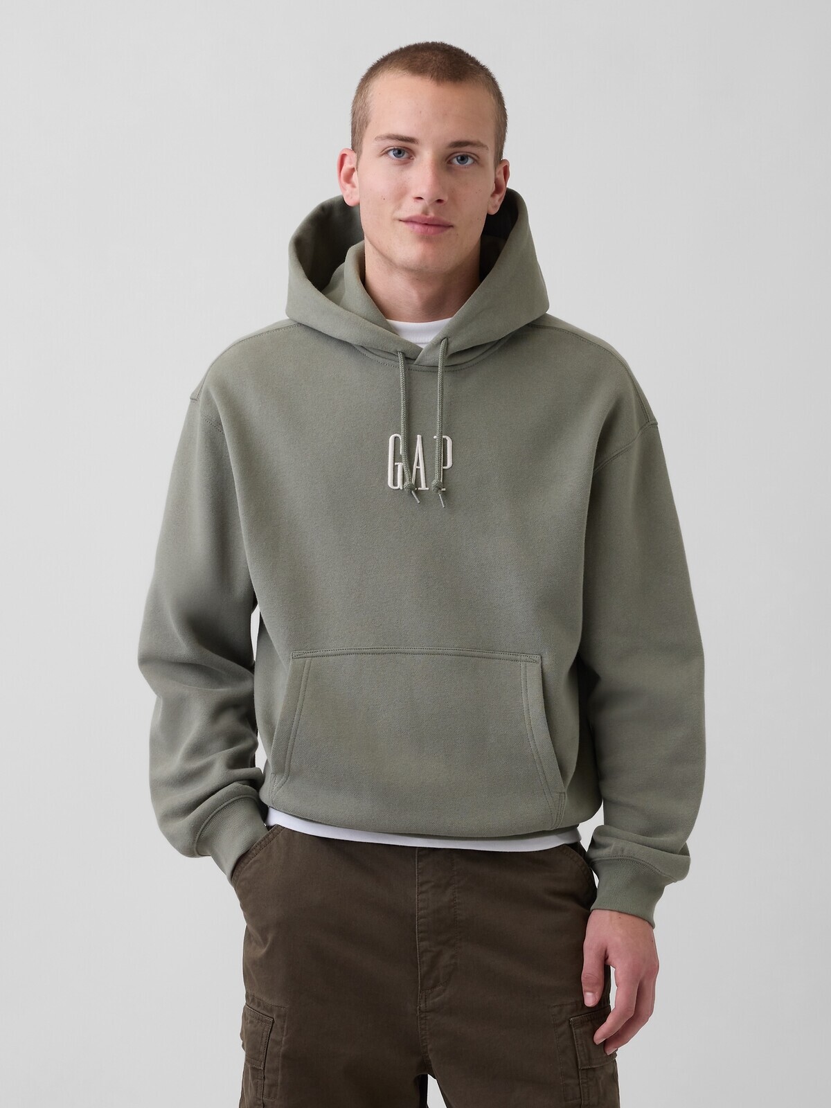 GAP oversize mikina s VintageSoft logem