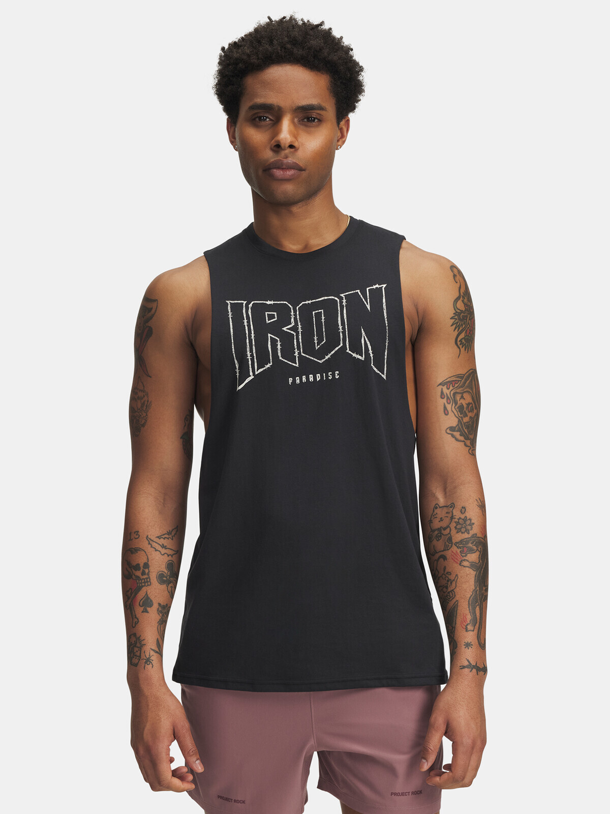 Pánské tílko Under Armour Pjt Rck Tank-BLK