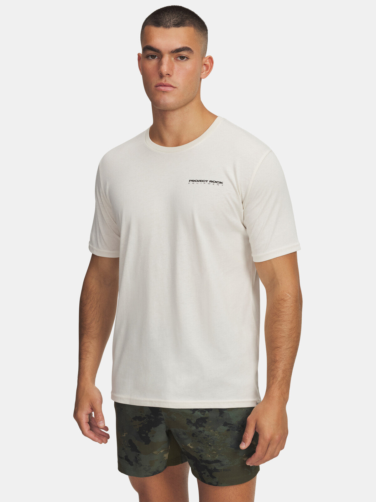 Pánské triko Under Armour Pjt Rck Q4 SS 2-BRN