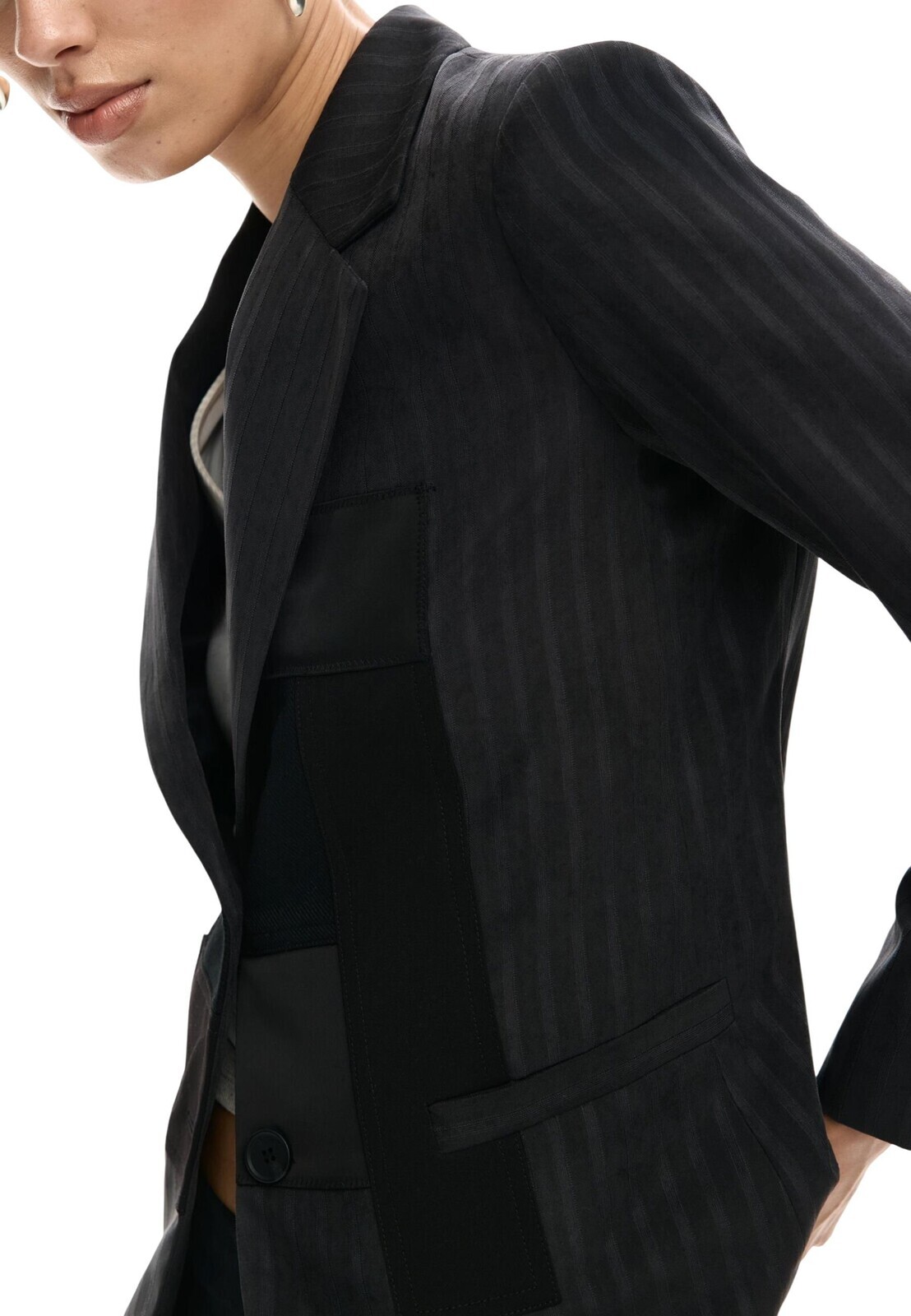 Dámské sako Desigual s proužky