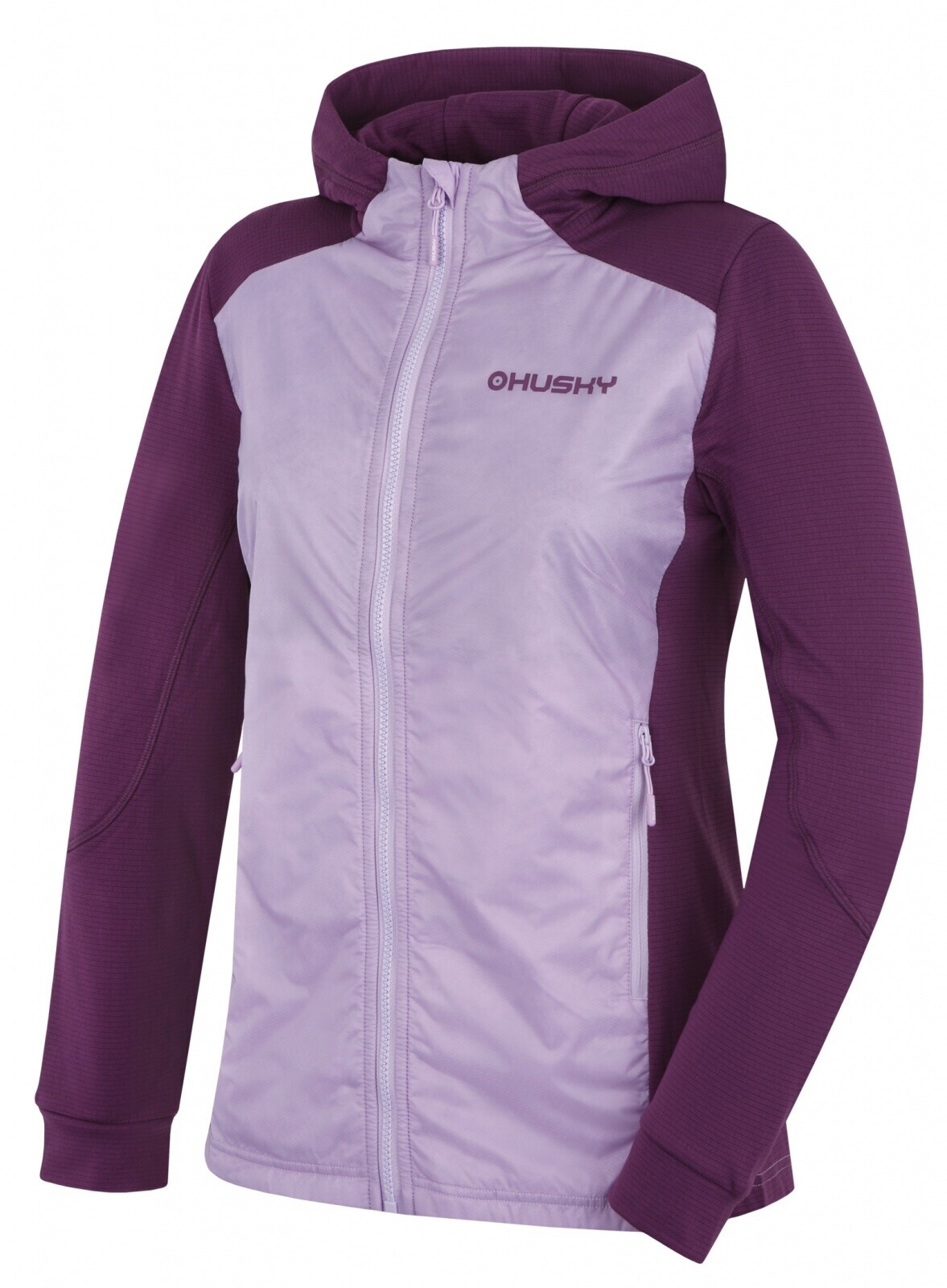 Husky Any L S, purple Dámská mikina na zip
