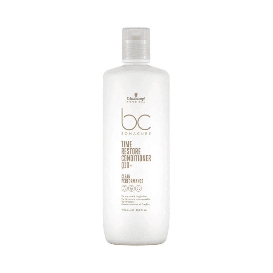 SCHWARZKOPF PROFESSIONAL PO Schwarzkopf Professional Bonacure Time Restore Conditioner 1000 ml NEW EXPIRACE