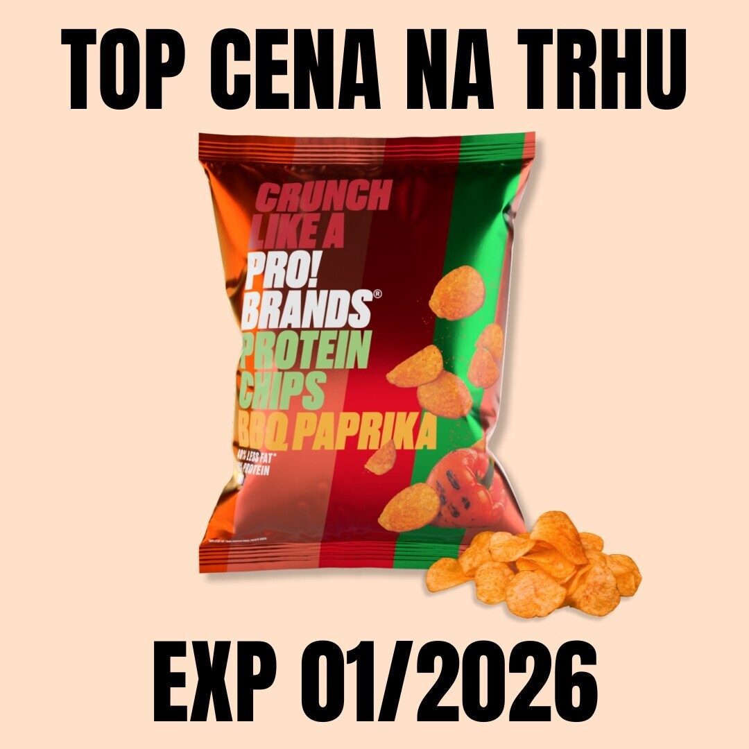 PROBRANDS ProteinPro Chips BBQ/paprika 50 g EXP 01/2026