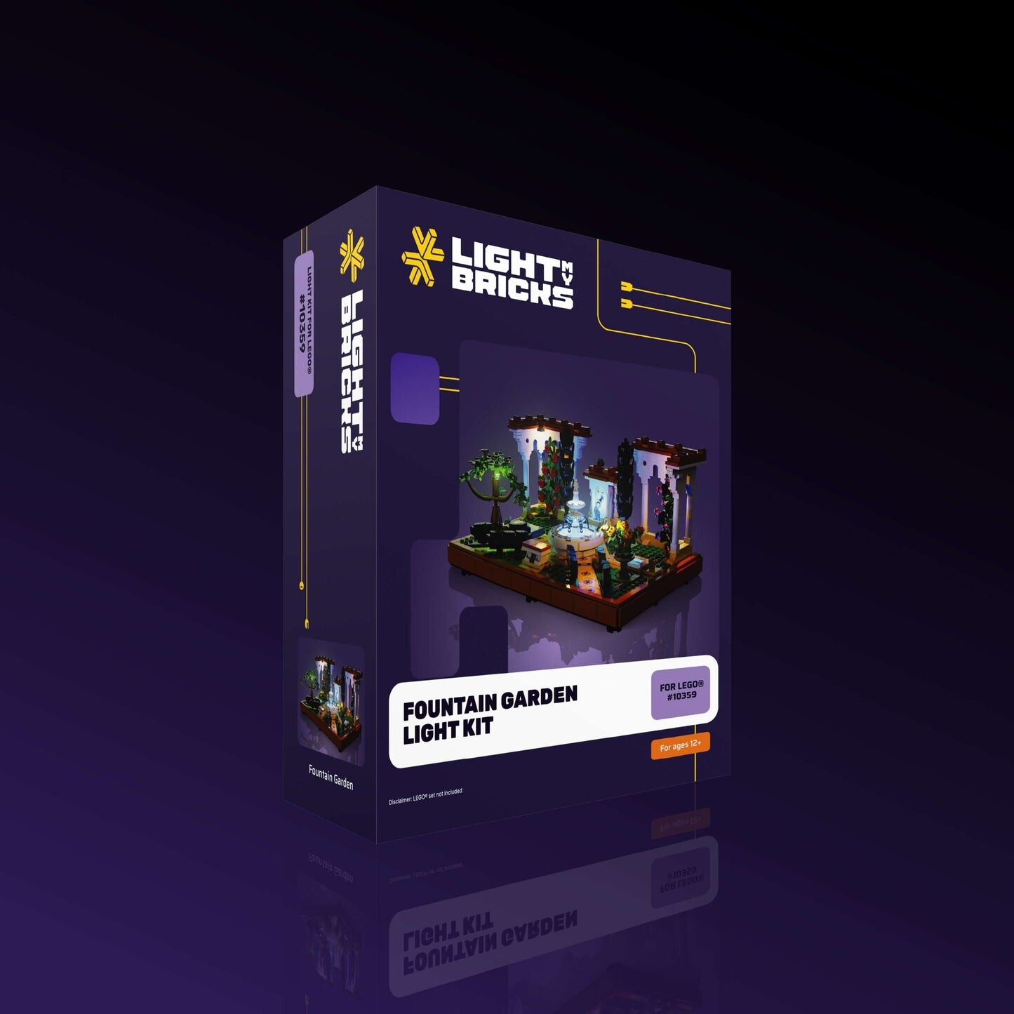 Light my Bricks Sada světel - LBM 2.0 LEGO Fountain Garden 10359