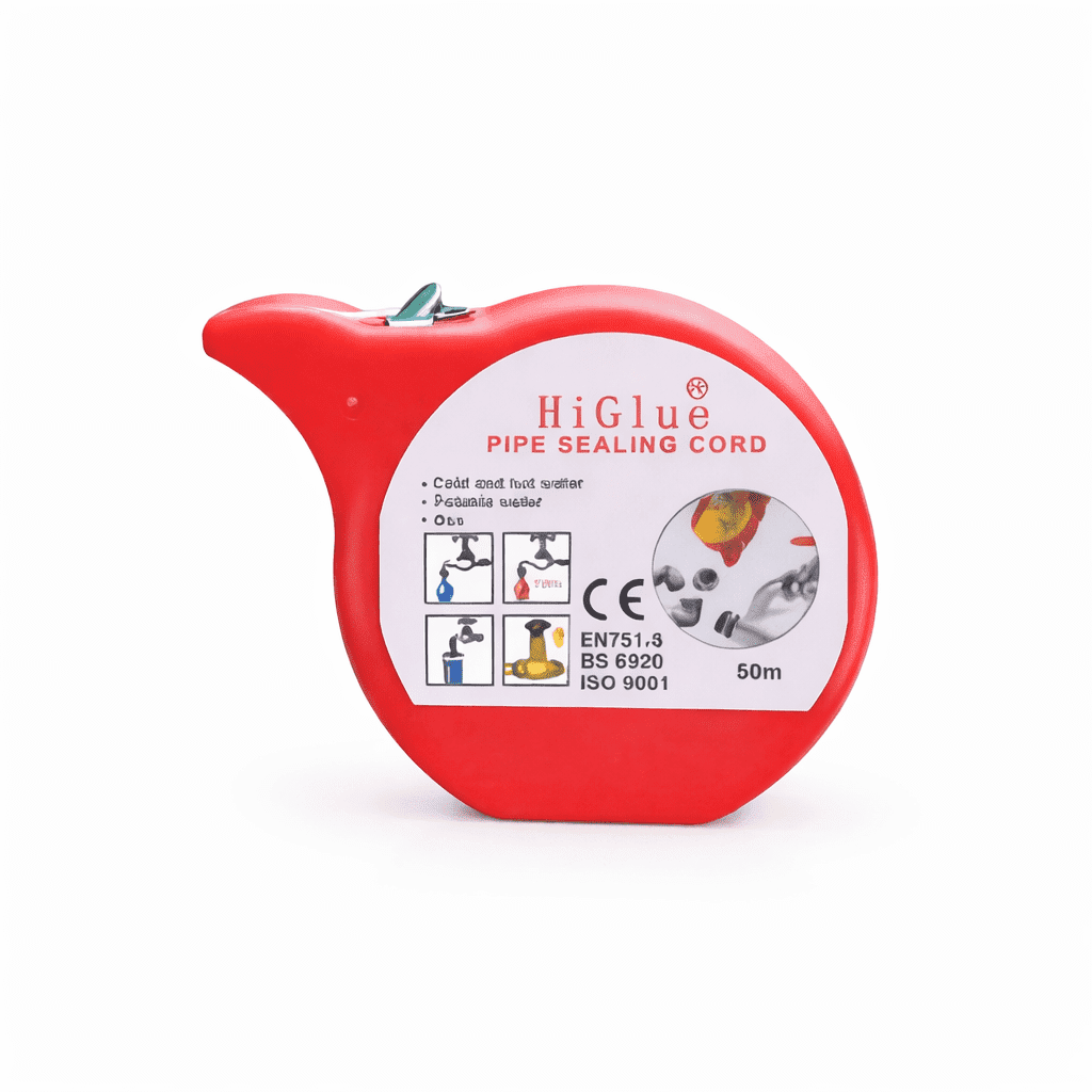 Eco produkty Těsnící vlákno 50 m do závitů VODA a TOPENÍ - šňůra na závity pro utěsňování závitů kovových a plastových trubek a armatur, použití VODA a TOPENÍ