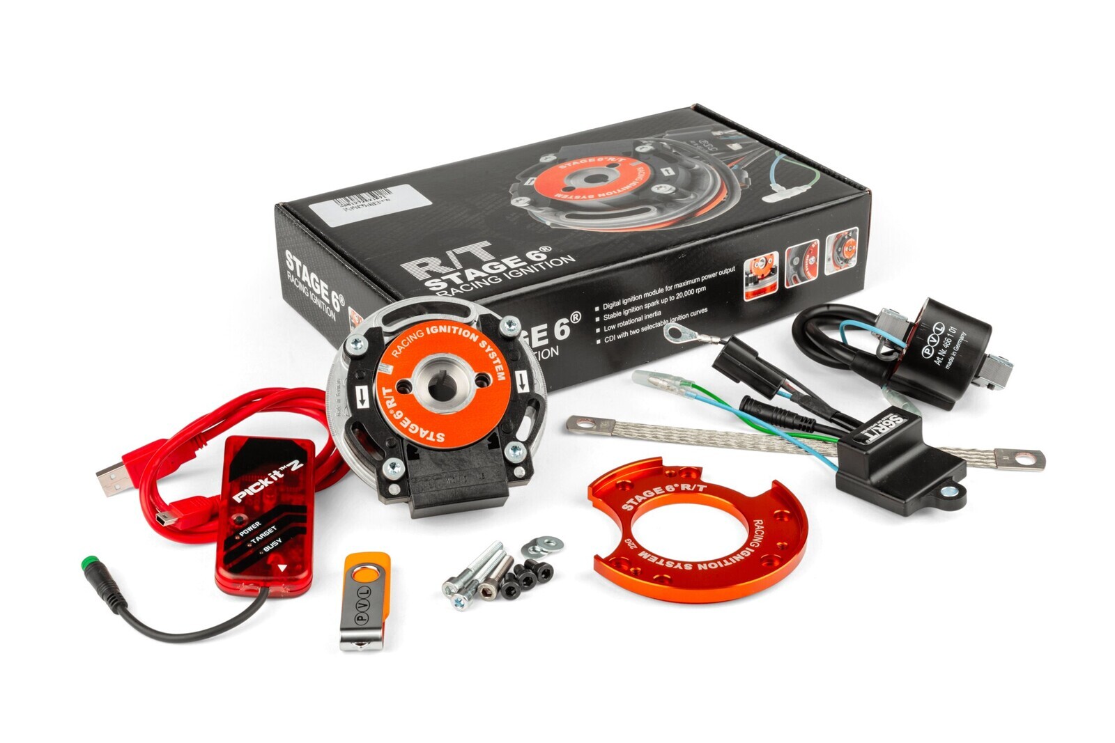 Programovatelné zapalování Stage6 R/T MK2 by PVL, Derbi