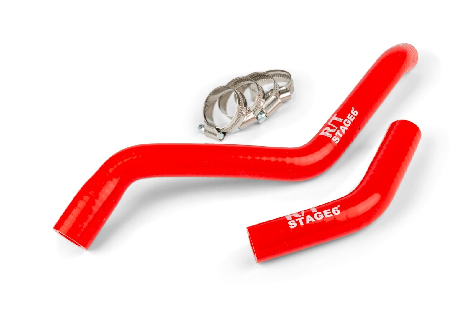 Sada hadic chladicí kapaliny Stage6 R/T Derbi Euro 3/4, červená