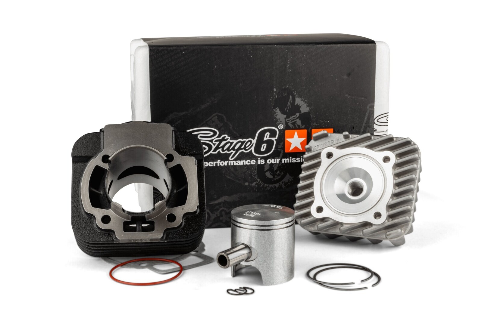 Sada válce Stage6 Streetrace 70 ccm, Piaggio AC