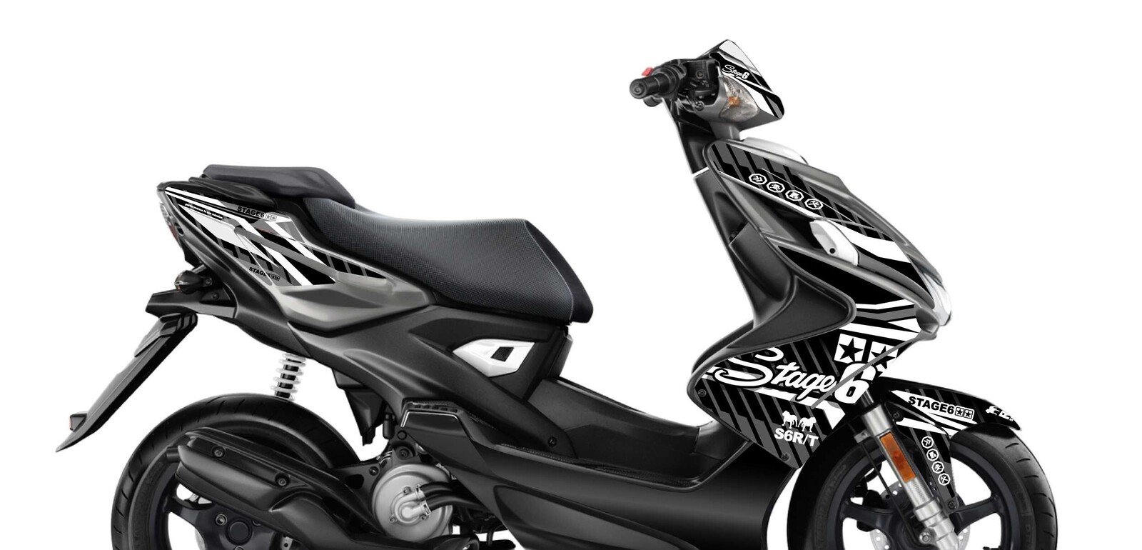 Stage6 Sada samolepek Yamaha Aerox od 2013 Stage6, bílá