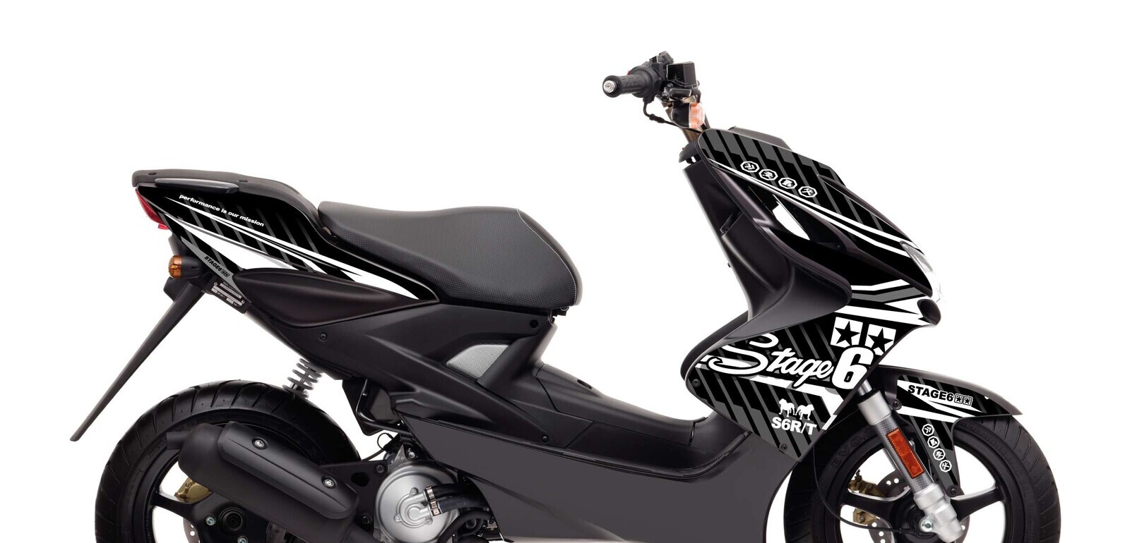 Stage6 Sada samolepek Yamaha Aerox do 2013 Stage6, bílá