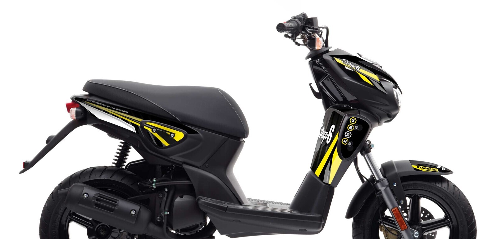 Sada samolepek Yamaha Slider Stage6 žlutá