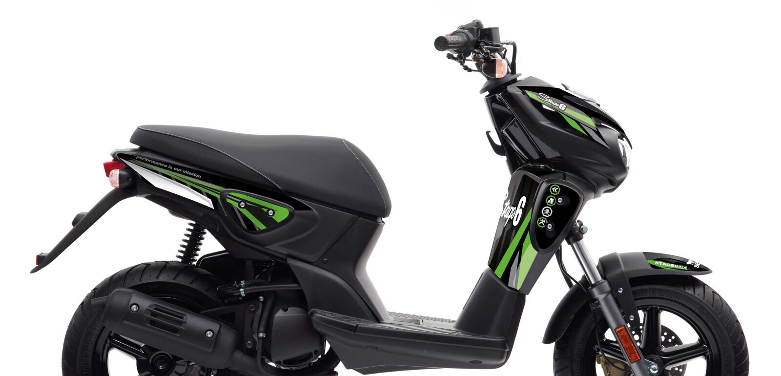 Sada samolepek Yamaha Slider Stage6 zelená