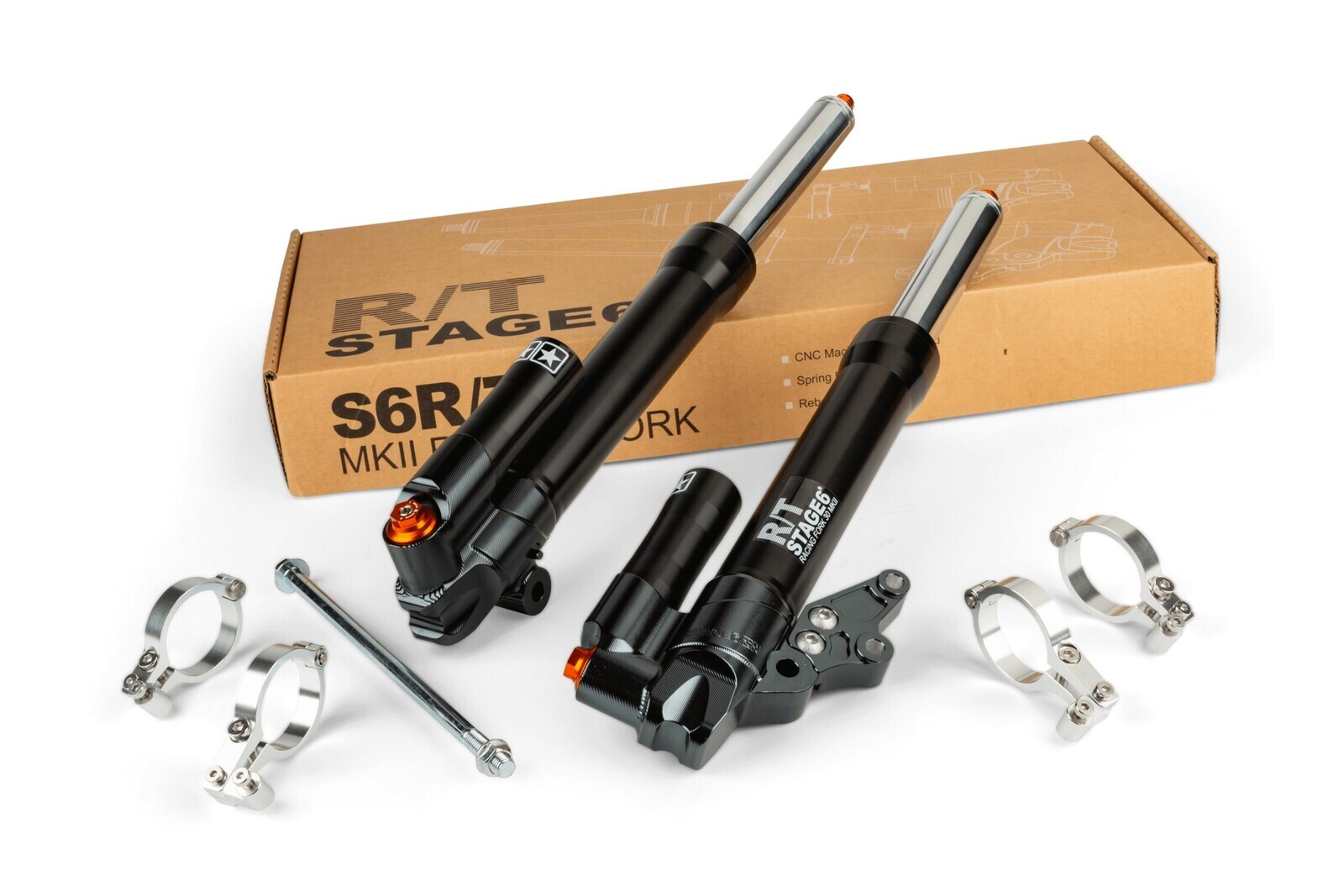 Vidlice s držákem blatníku Stage6 R/T Yamaha Aerox