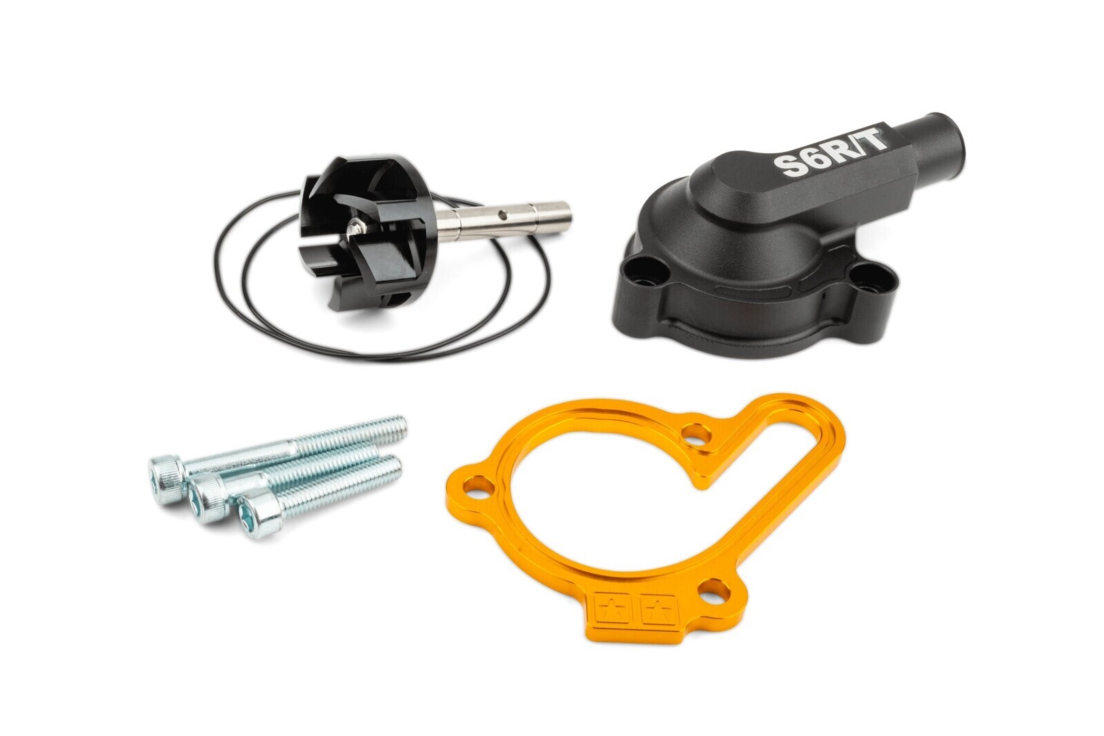 Vodní pumpa s vysokým výkonem vč. víka Stage6 R/T žlutá Derbi Euro 3 / 4