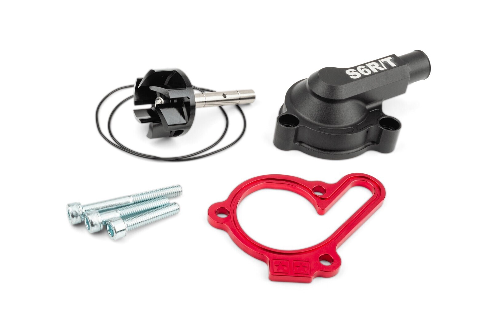 Vodní pumpa s vysokým výkonem vč. víka Stage6 R/T červená Derbi Euro 3 / 4