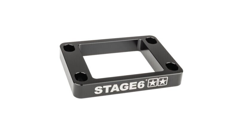 Podložka pod klapky 10 mm AM6 / Derbi Stage6 černá