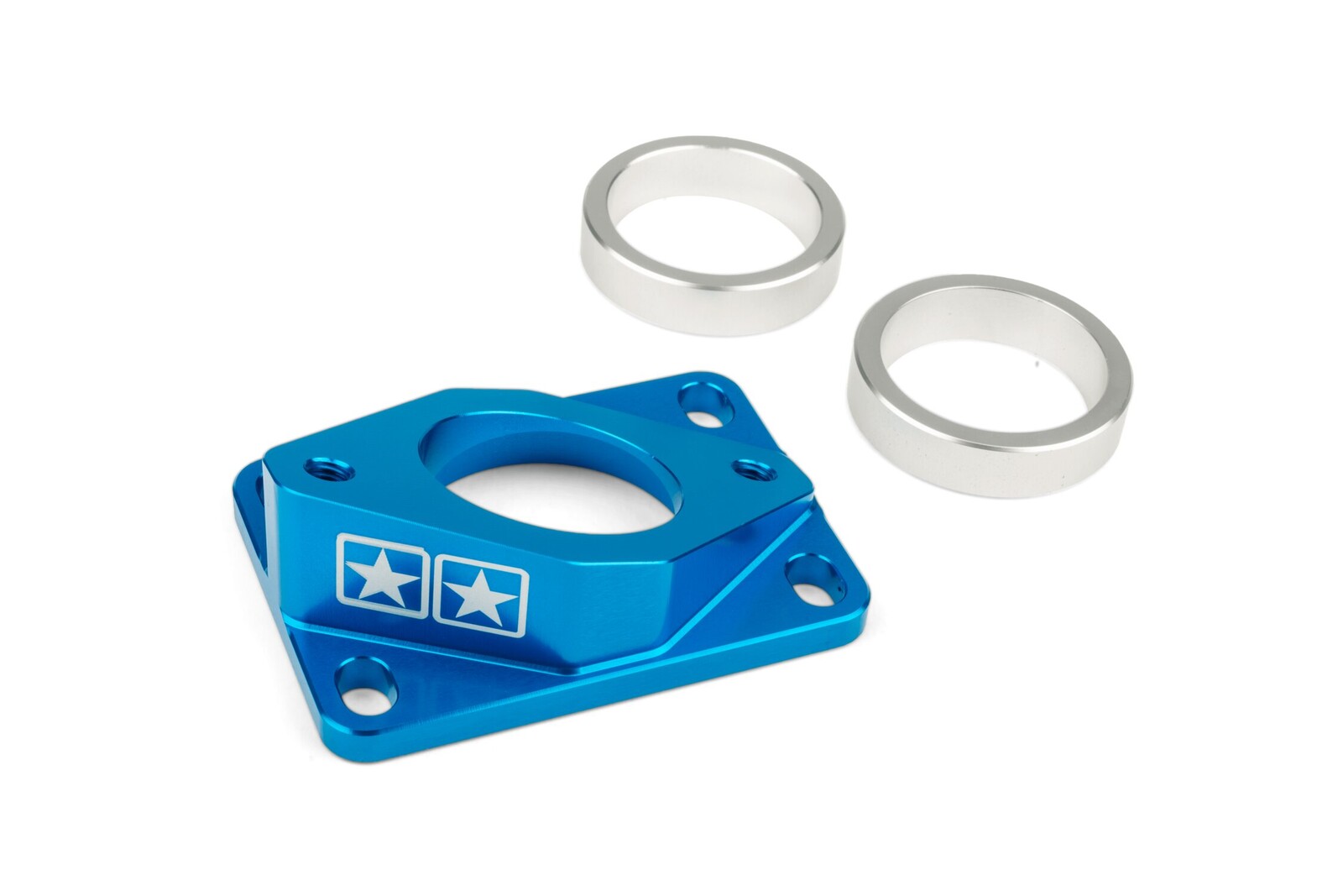 Příruba AM6 / Derbi Stage6 High Flow MK2 34mm modrá