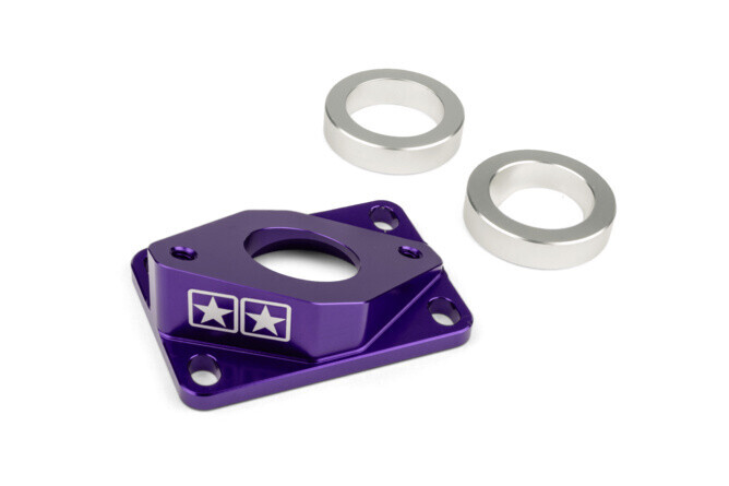 Příruba AM6 / Derbi Stage6 High Flow MK2 28mm fialová