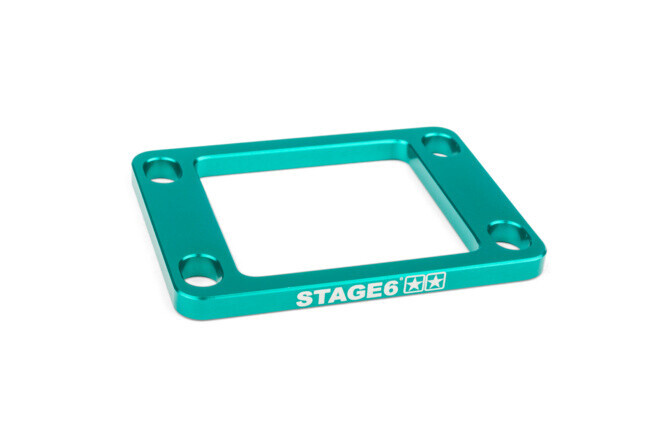 Podložka pod klapky 5 mm AM6 / Derbi Stage6 tyrkysová