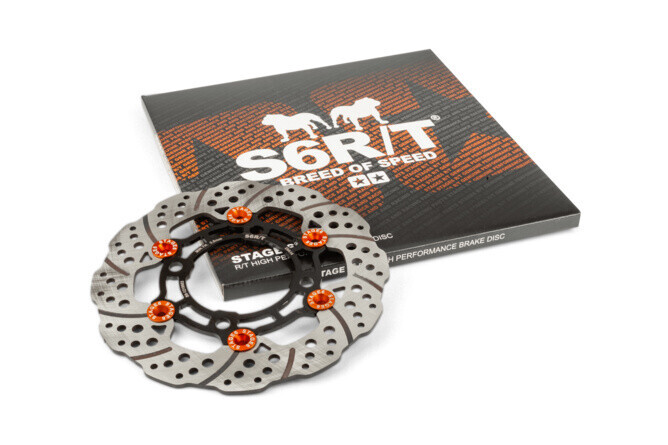 Brzdový kotouč Stage6 R/T plovoucí 220mm 4-díry Pit Bike
