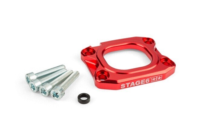 Podložka CNC pro Stage6 360° d.40mm AM6 / Derbi červená