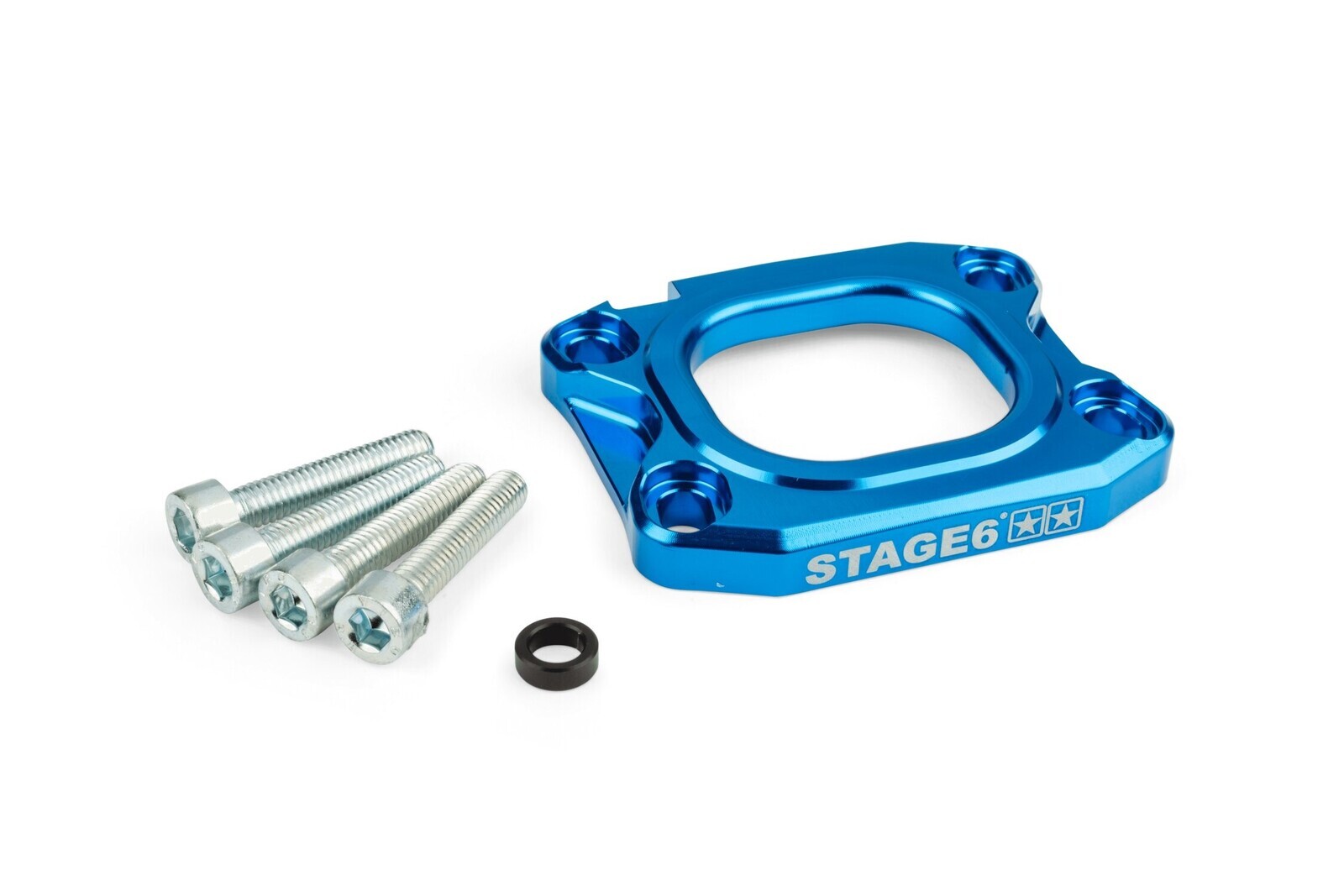 Podložka CNC pro Stage6 360° d.40mm AM6 / Derbi modrá