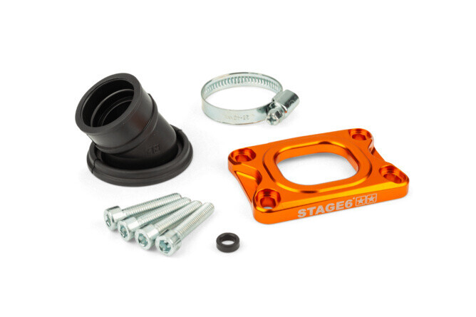 Příruba Stage6 360° AM6 / Derbi oranžová CP Evolution