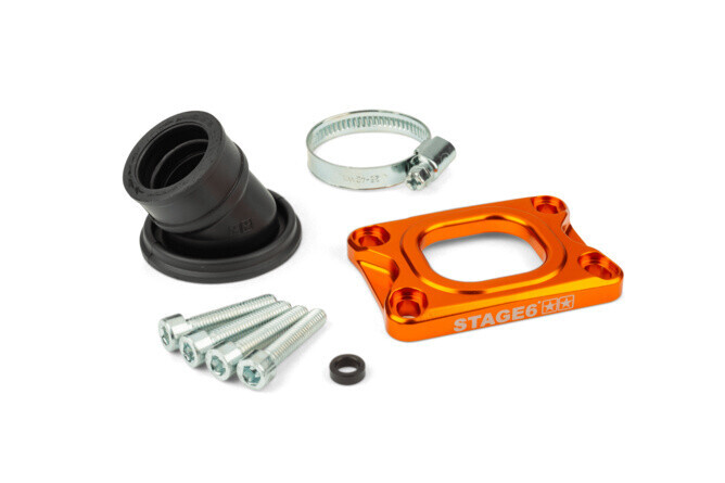 Příruba Stage6 360° AM6 / Derbi oranžová Dellorto / CP