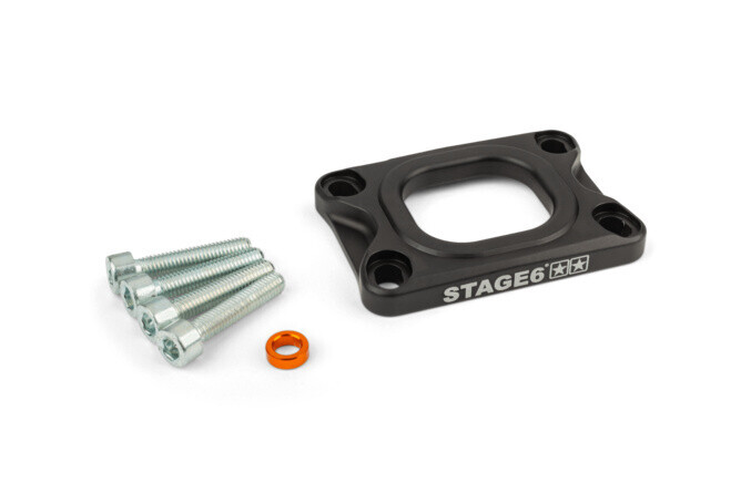 Podložka příruby Stage6 360° AM6 / Derbi černá