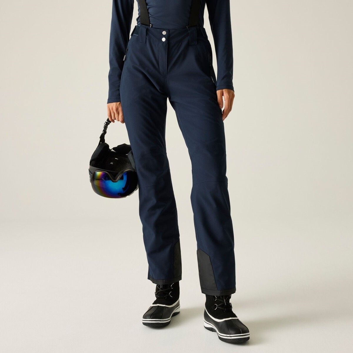 Dámské lyžařské kalhoty dare2b diminish tmavě modrá 36