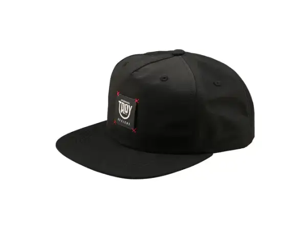 Troy Lee Designs Snapback Smiley kšiltovka Black Uni.