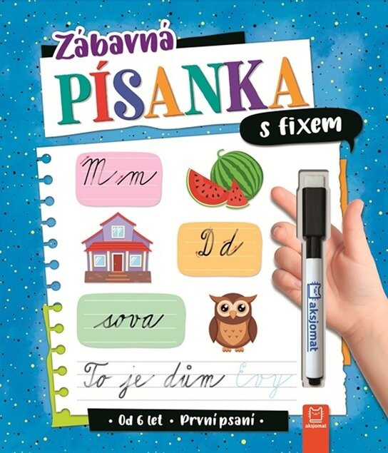 Zábavná písanka s fixem První psaní