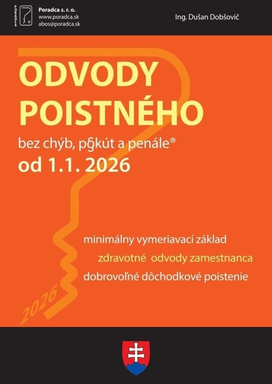 Odvody poistného od 1. 1. 2026